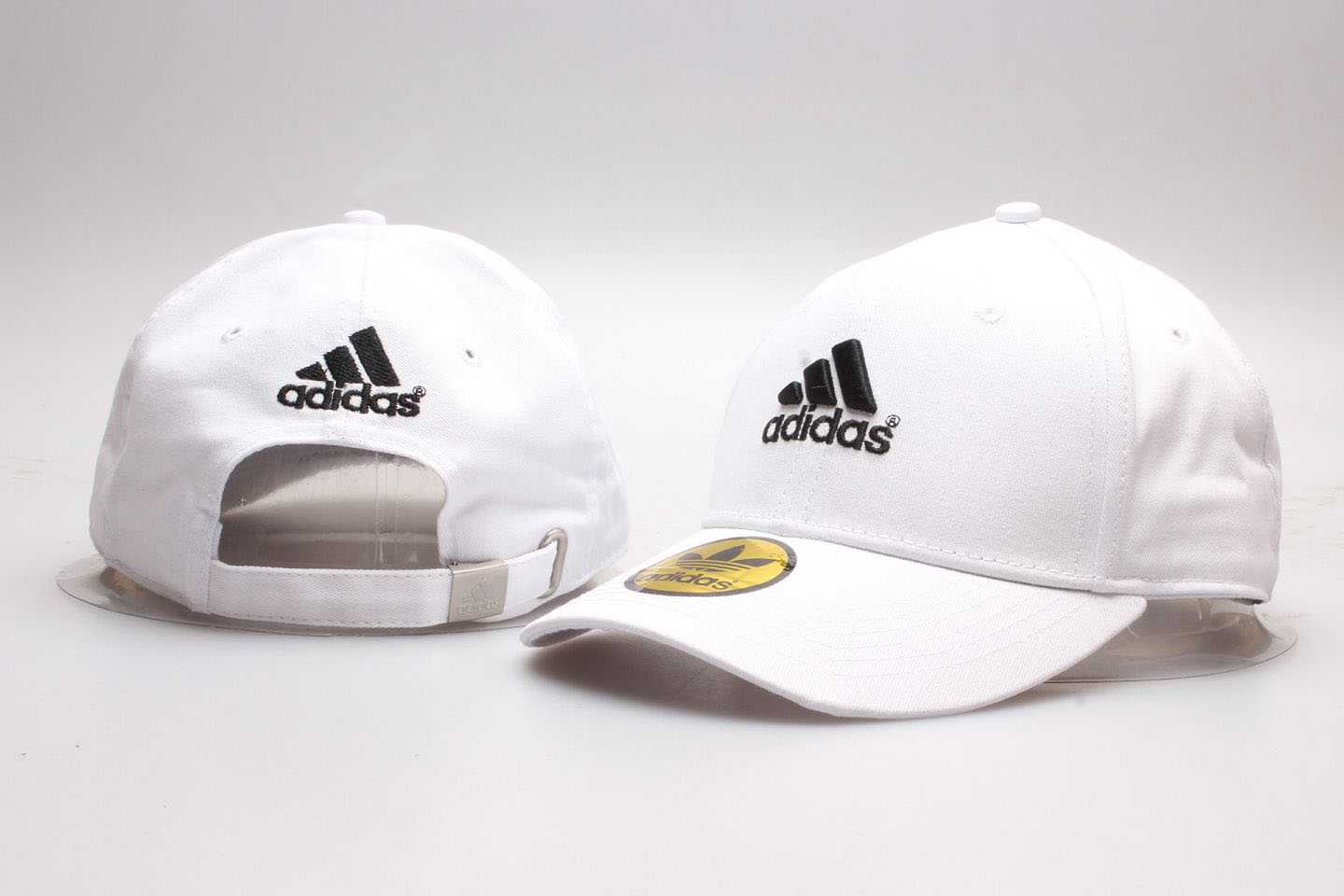 Adidas Fresh Logo White Adjustable Peaked Hat YPMY